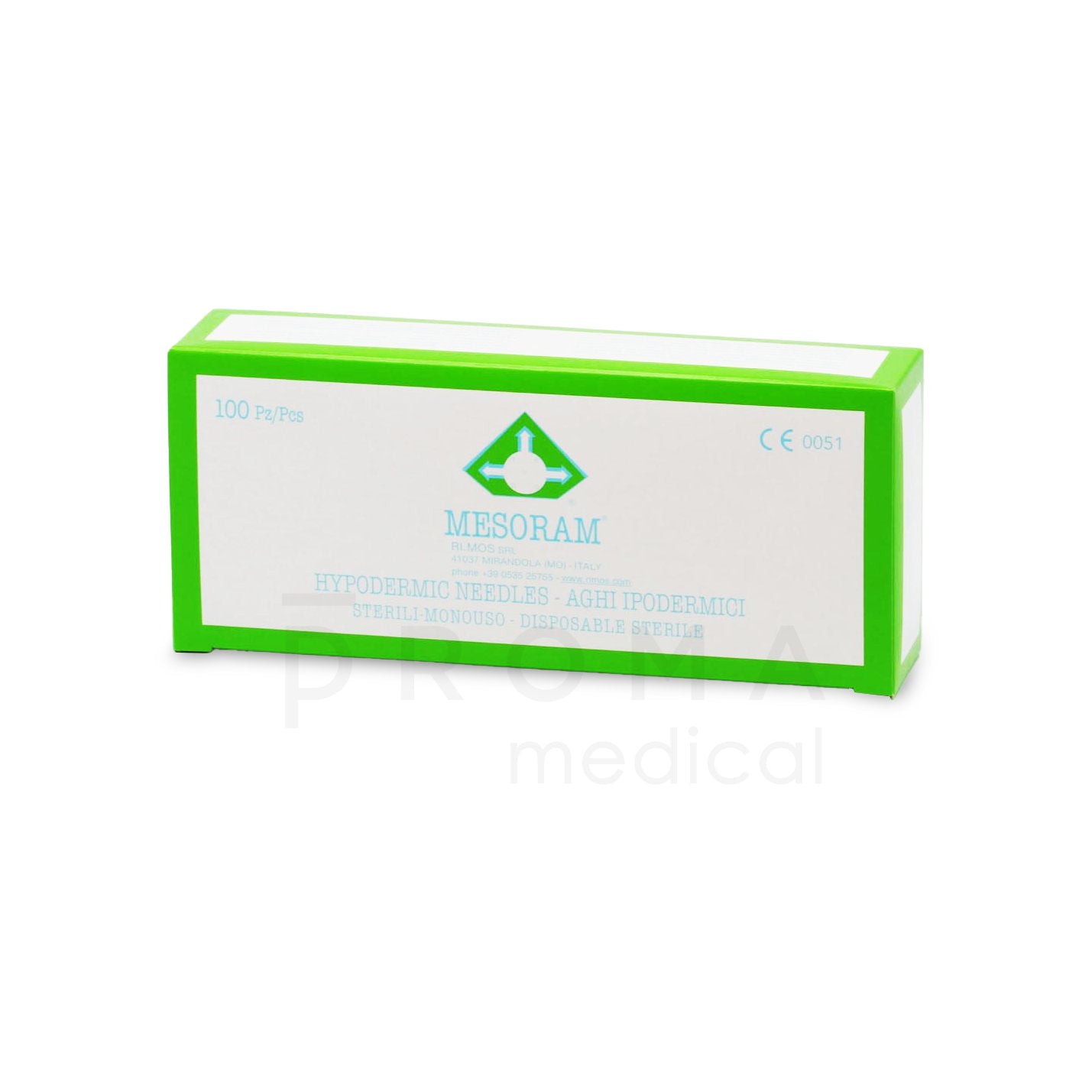 MESORAM - MESORAM Micro-Injektions-Nadeln 30G/0,30x13mm, 100 Stk. - DANYCARE