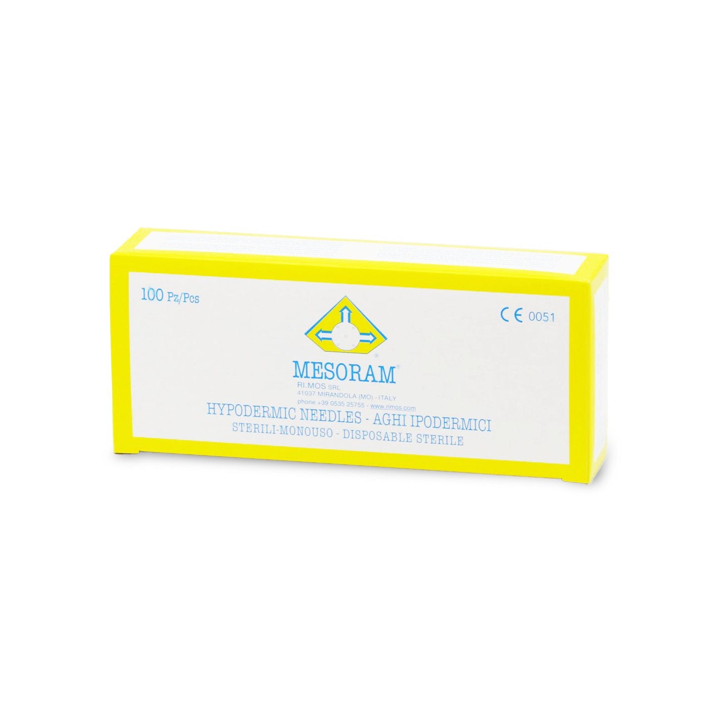 MESORAM - MESORAM Micro-Injektions-Nadeln 33G/0,20x4mm, 100 Stk. - DANYCARE
