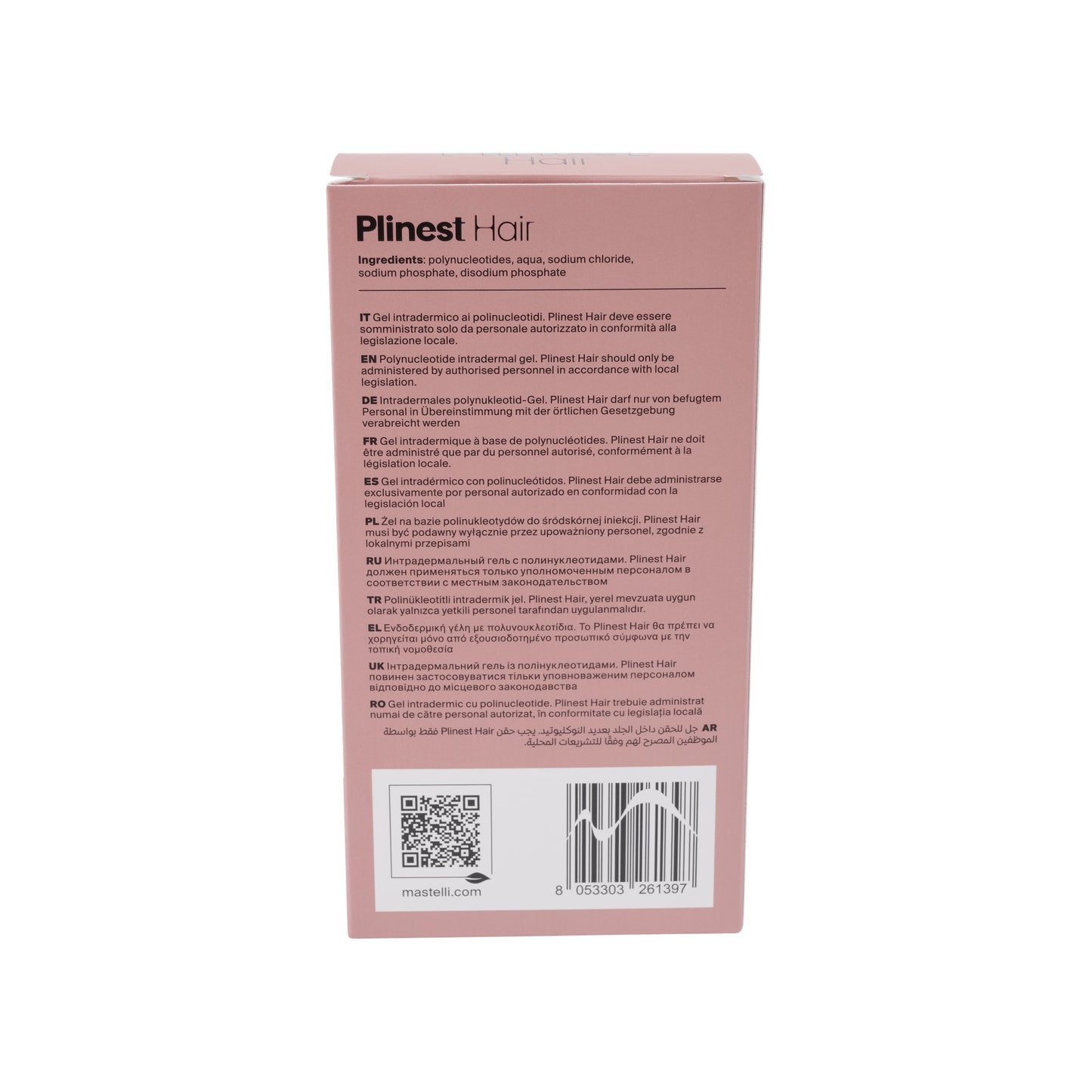 Plinest Hair 1 x 2 ml – Rückansicht