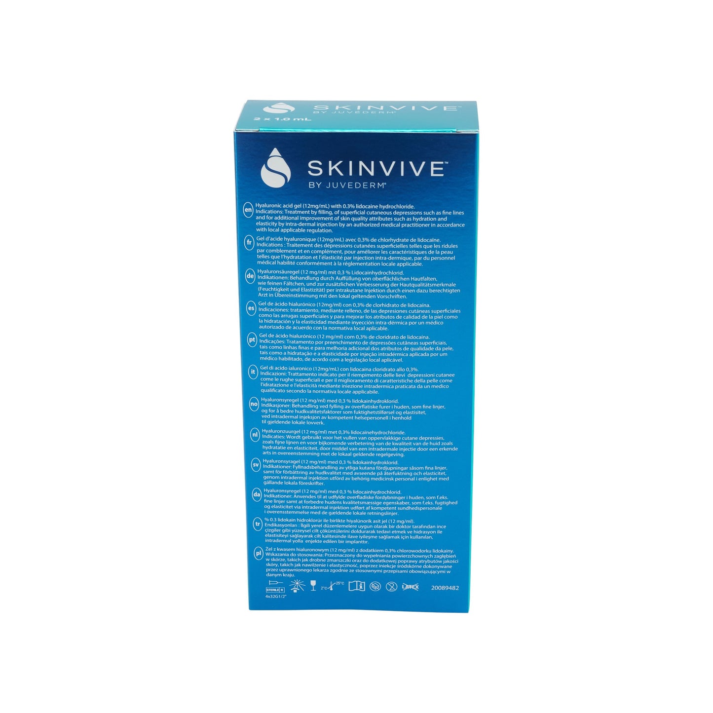 SKINVIVE by JUVÉDERM – Rückansicht