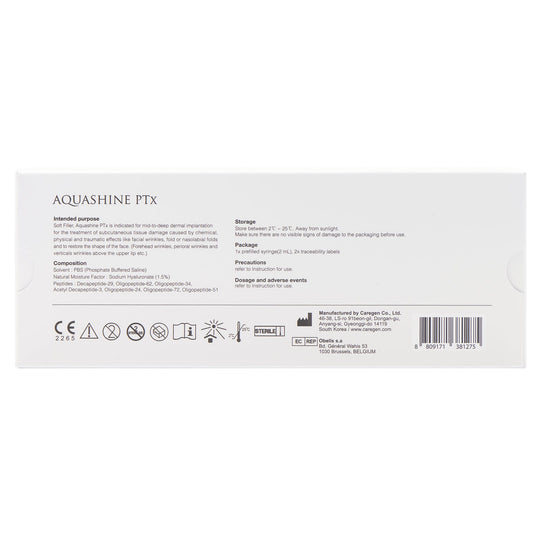 Caregen - Aquashine PTx 1 x 2 ml - DANYCARE