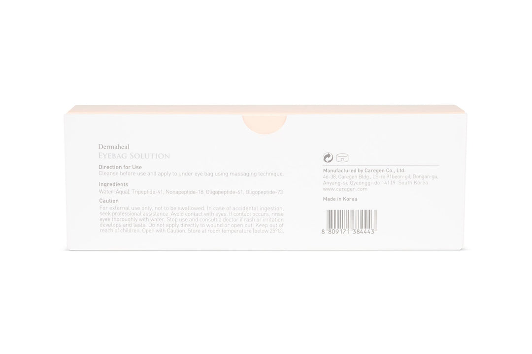 Caregen - DermaHeal Eyebag Solution 5 x 1,5 ml - DANYCARE