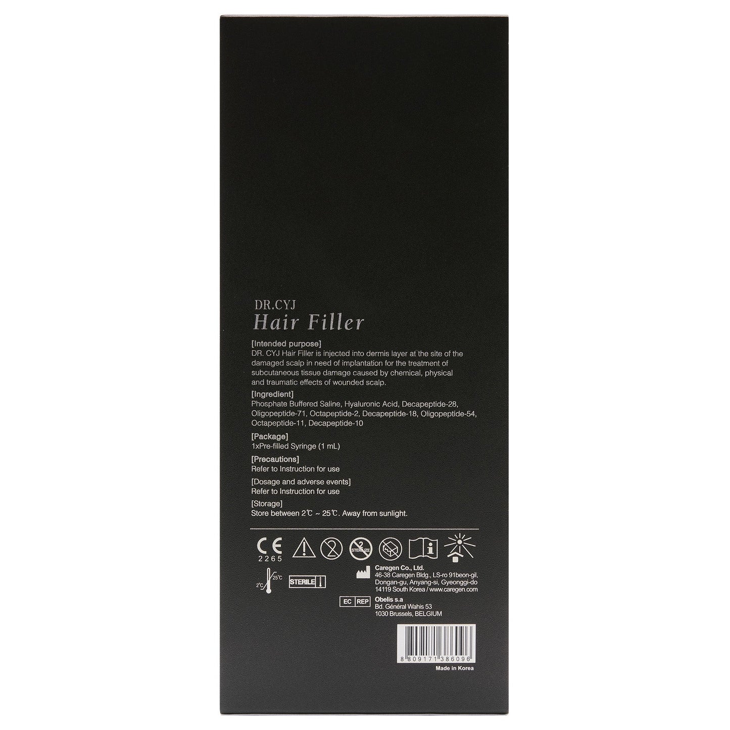 Caregen - Dr. CYJ Hair Filler 1 x 1 ml - DANYCARE