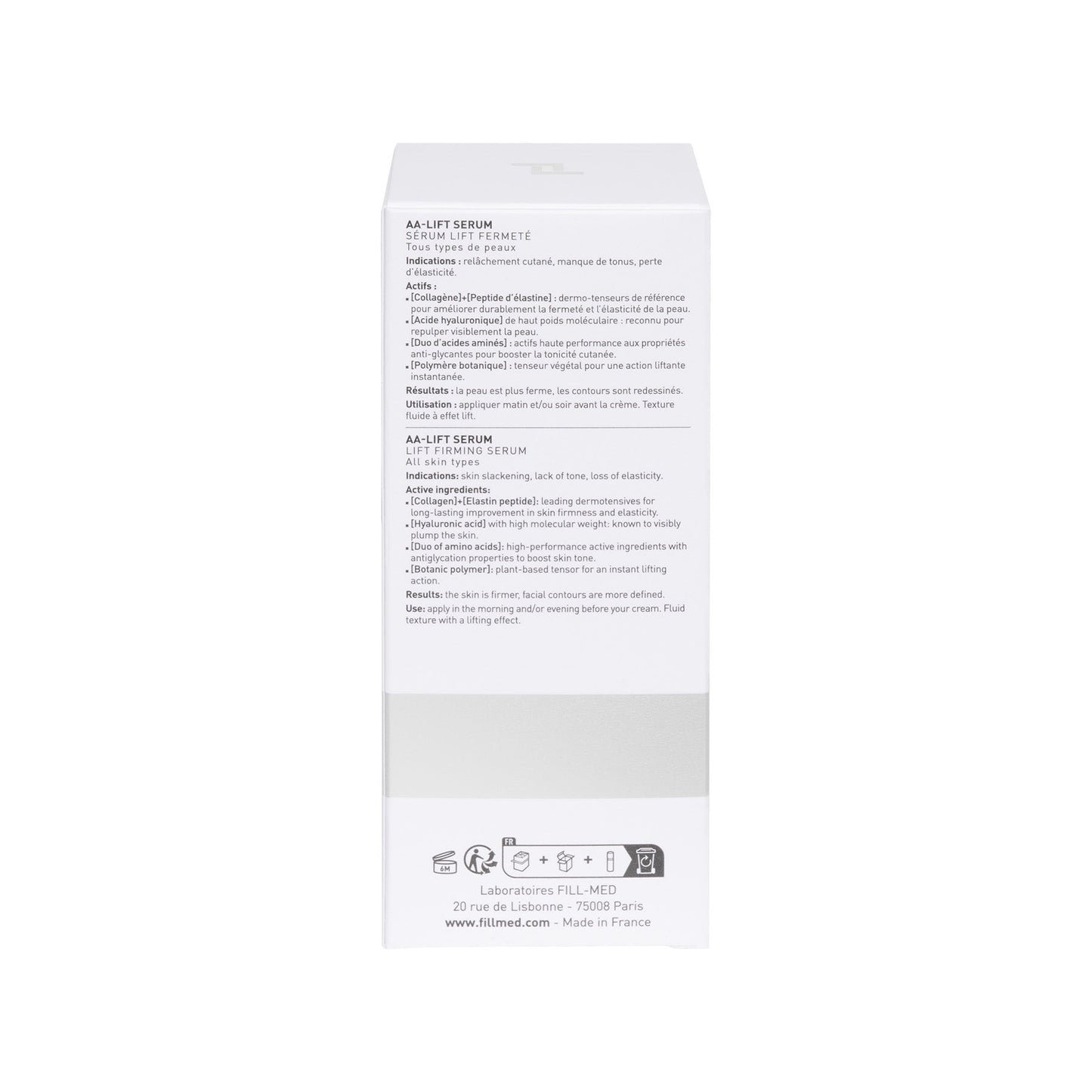 Laboratoires FIll-MED - Fillmed Skin Perfusion AA-Lift Serum 30 ml - DANYCARE