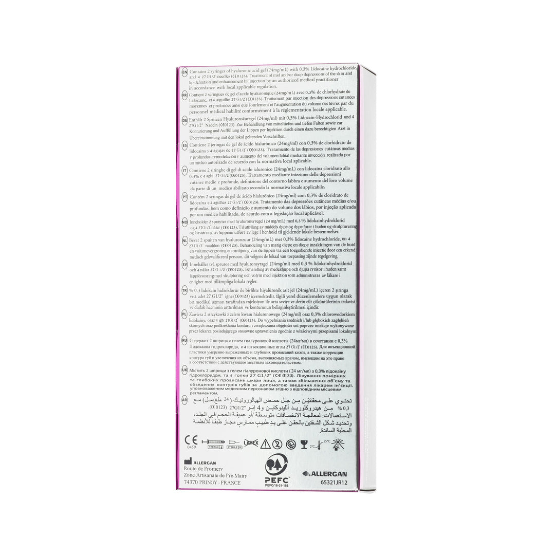 Allergan - Juvéderm Ultra 3 - DANYCARE