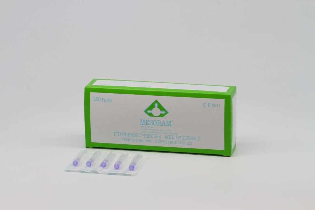 MESORAM - MESORAM Micro-Injektions-Nadeln 30G/0,30x4mm, 100 Stk. - DANYCARE
