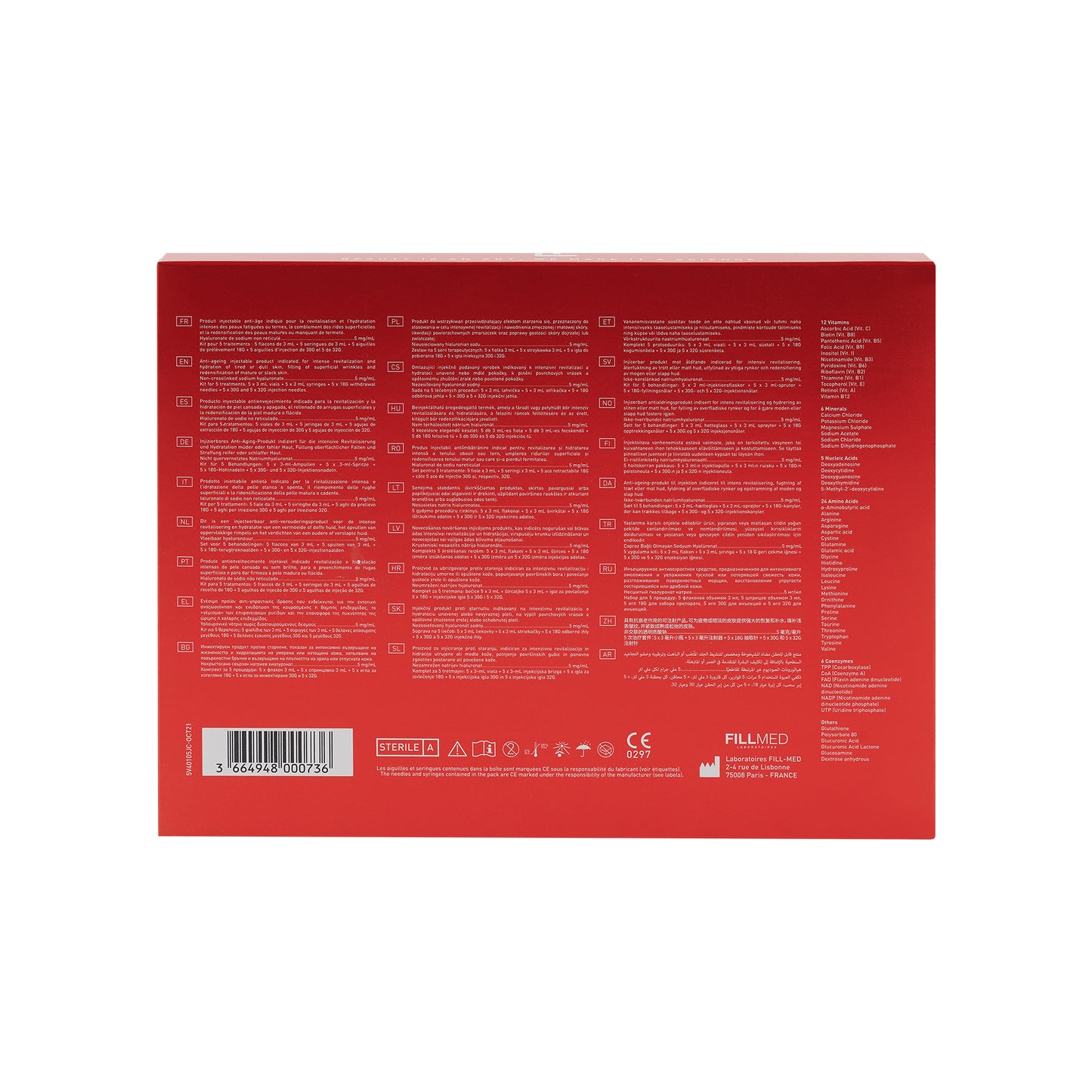 Fillmed NCTF 135 HA 5 x 3,0 ml