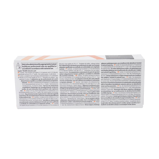 Saypha Volume Lidocaine 1 x 1 ml