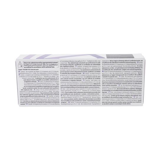 Saypha Volume Plus Lidocaine 1 x 1 ml