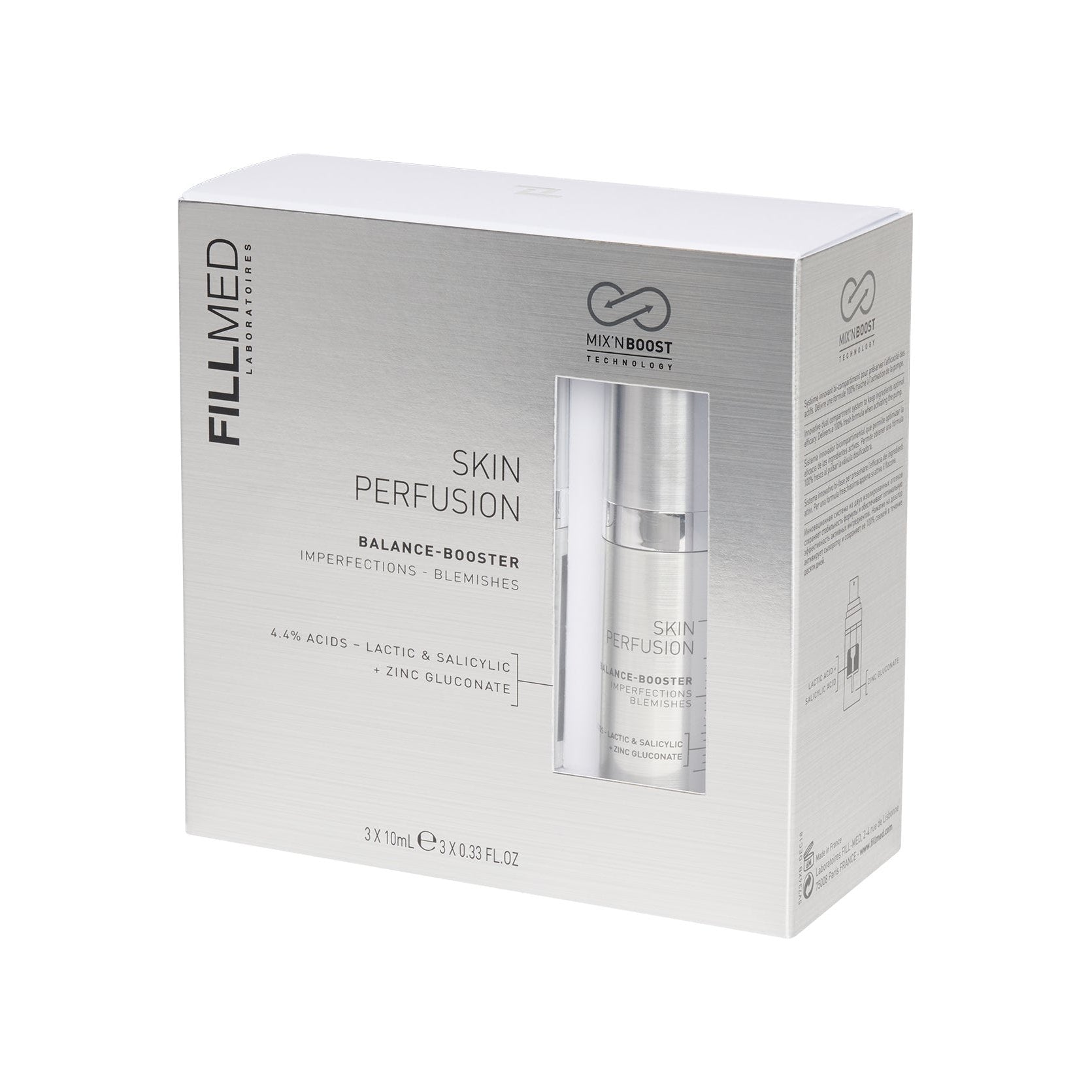 Laboratoires FIll-MED - Fillmed Skin Perfusion Balance-Booster 3 x 10 ml - DANYCARE