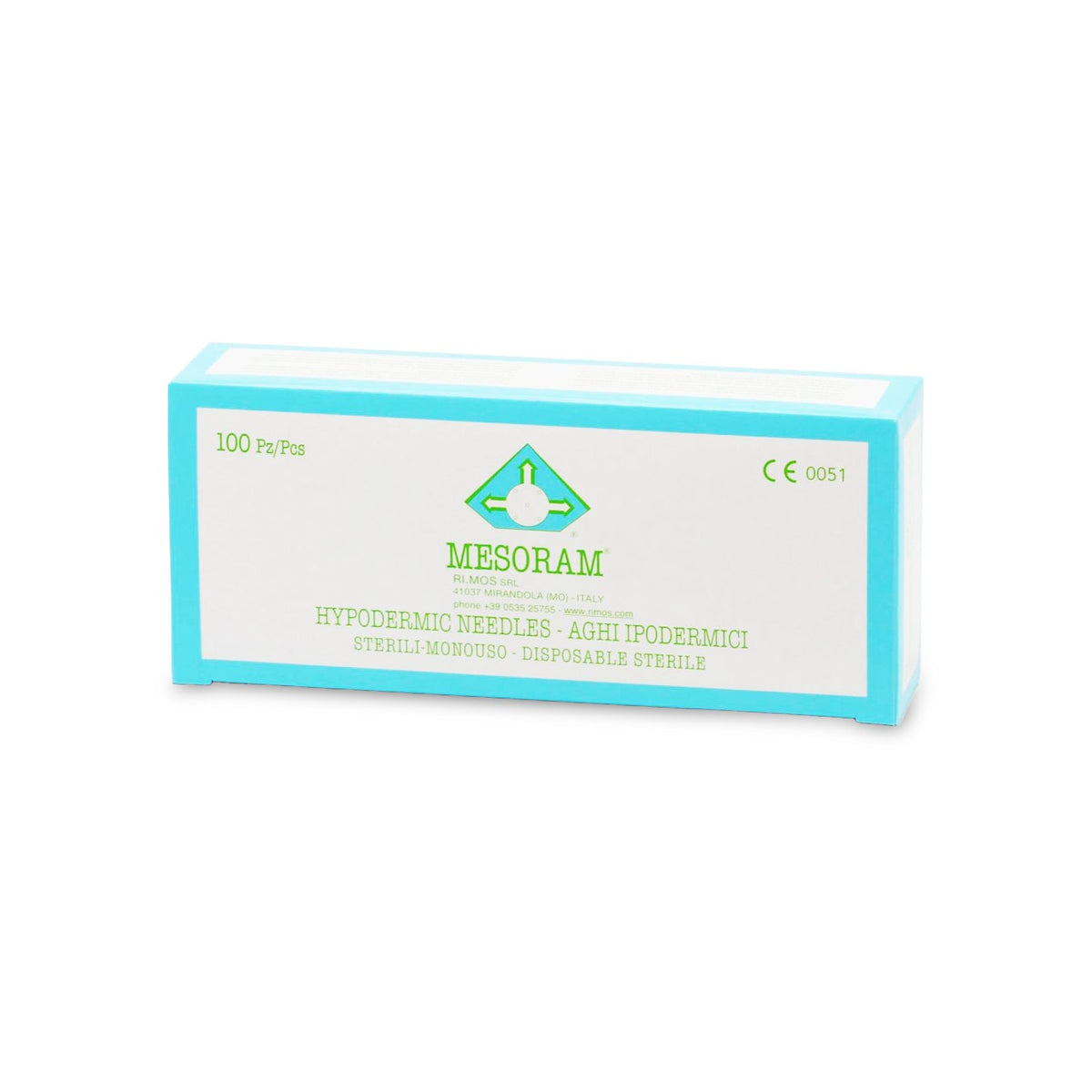 MESORAM - MESORAM Micro-Injektions-Nadeln 27G/0,40x6mm, 100 Stk. - DANYCARE