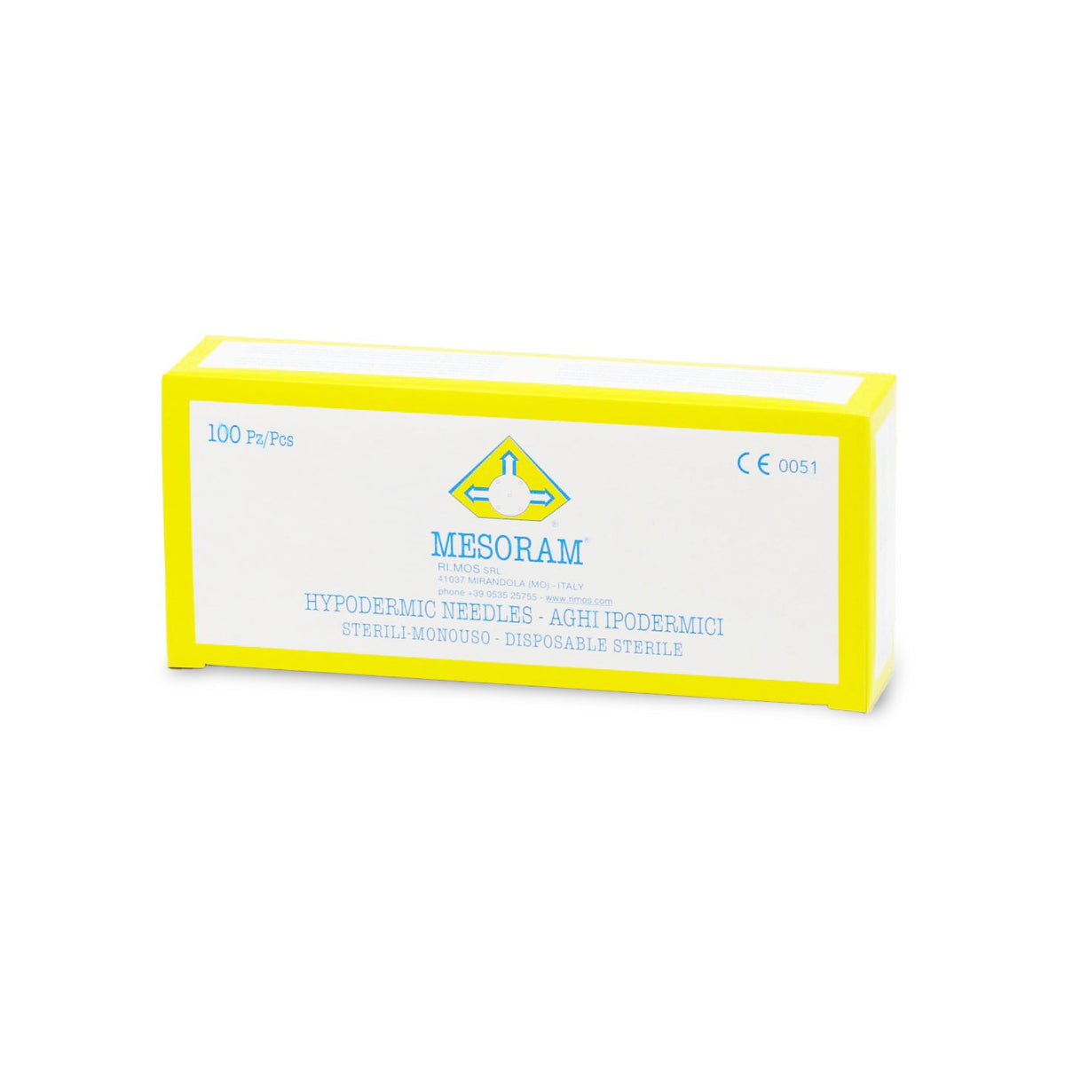 MESORAM - MESORAM Micro-Injektions-Nadeln 33G/0,20x12mm, 100 Stk. - DANYCARE