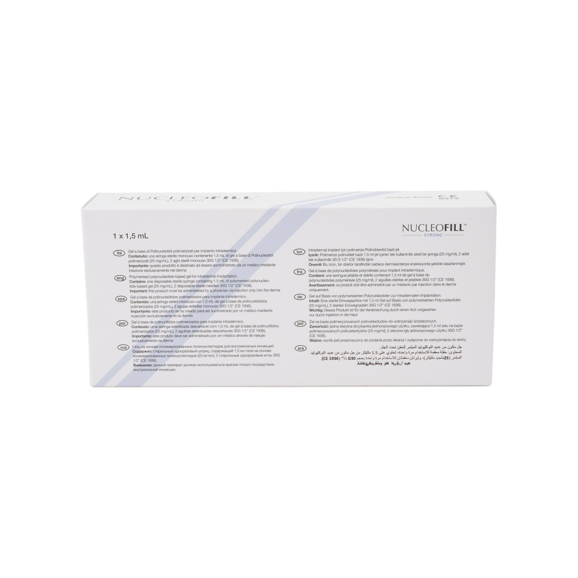 NucleoFill Strong | 1 x 1,5 ml – Rückansicht