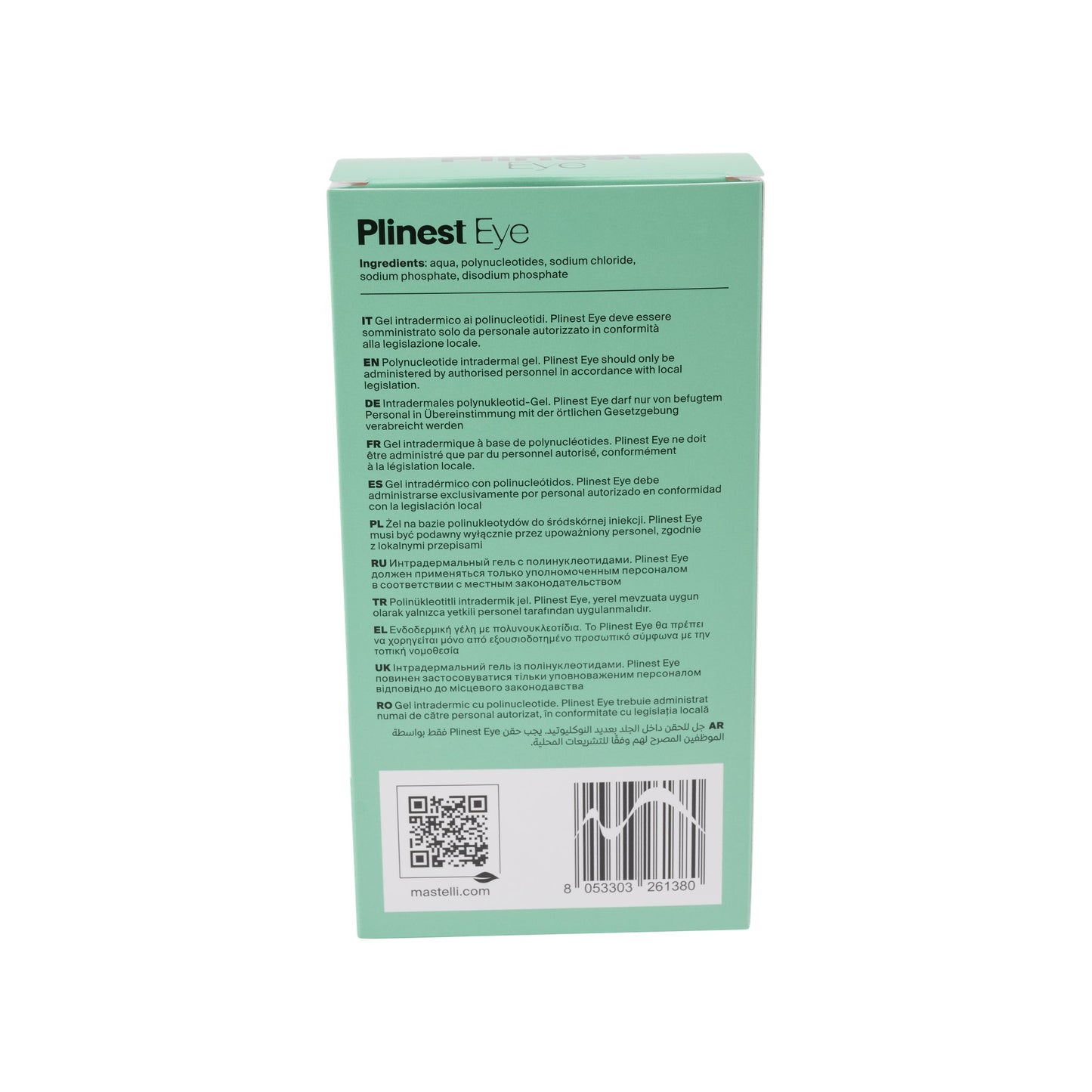 Plinest Eye 1 x 2 ml – Rückansicht