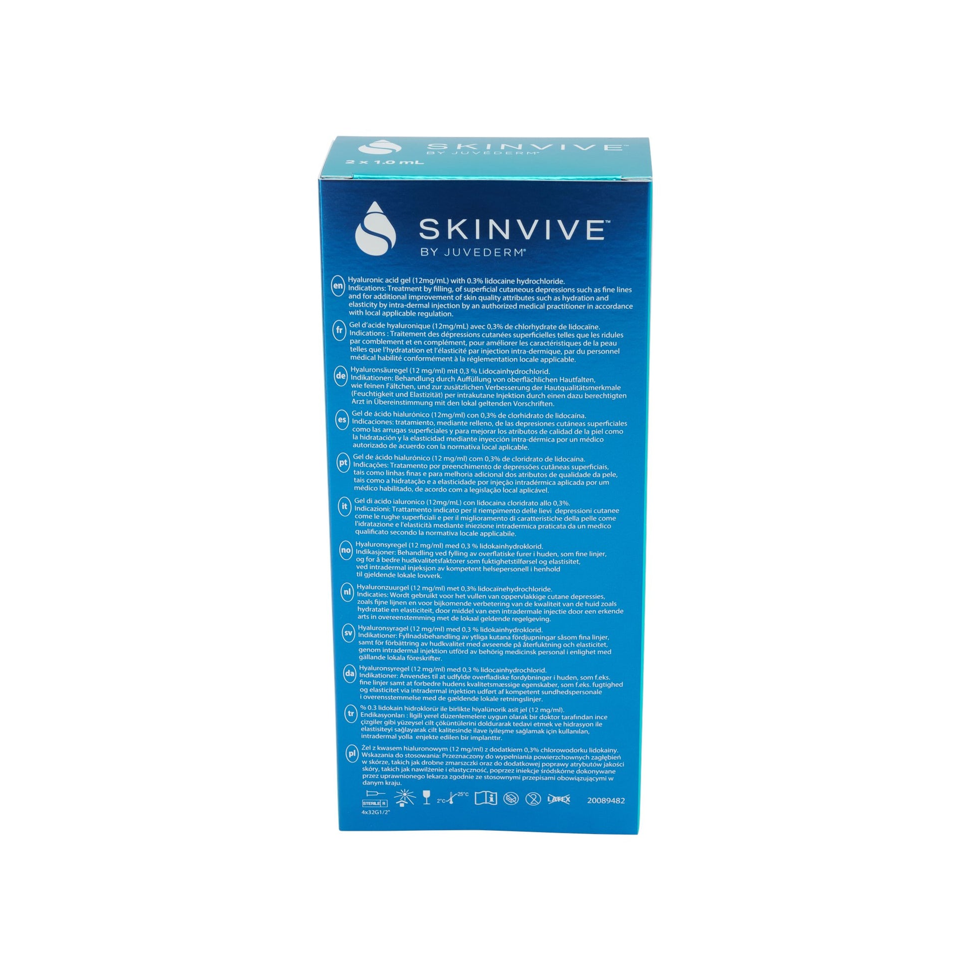 SKINVIVE by JUVÉDERM – Rückansicht