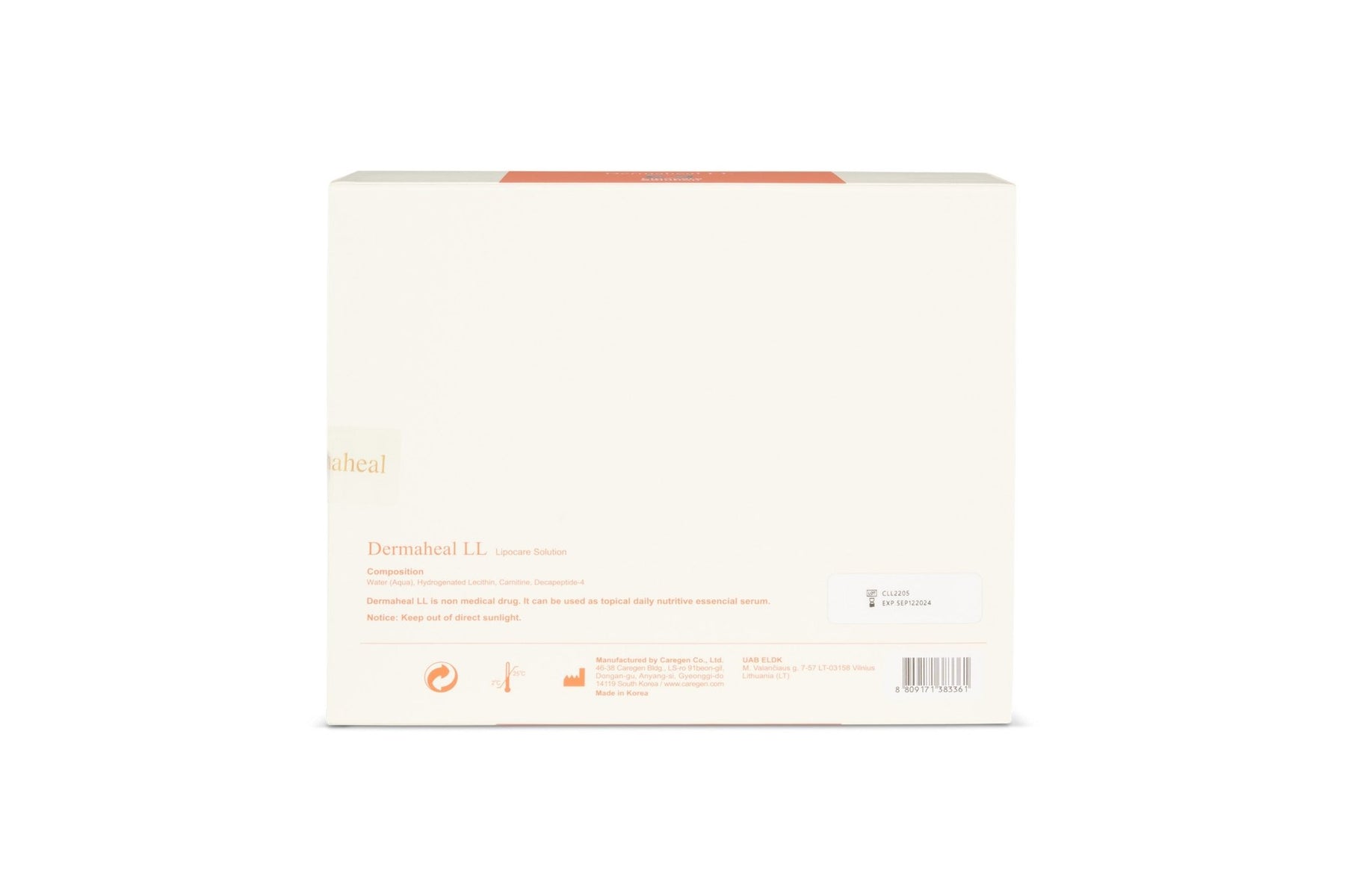 DermaHeal LL Lipocare Solution 10 x 5 ml – DANYCARE