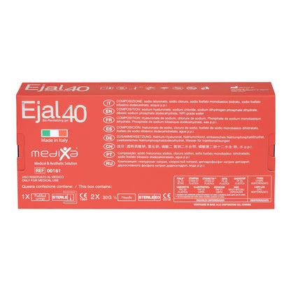 Medixa Medical & Aesthetic Solution - Ejal 40 BioRevitalisierung – 1 x 2 ml - DANYCARE