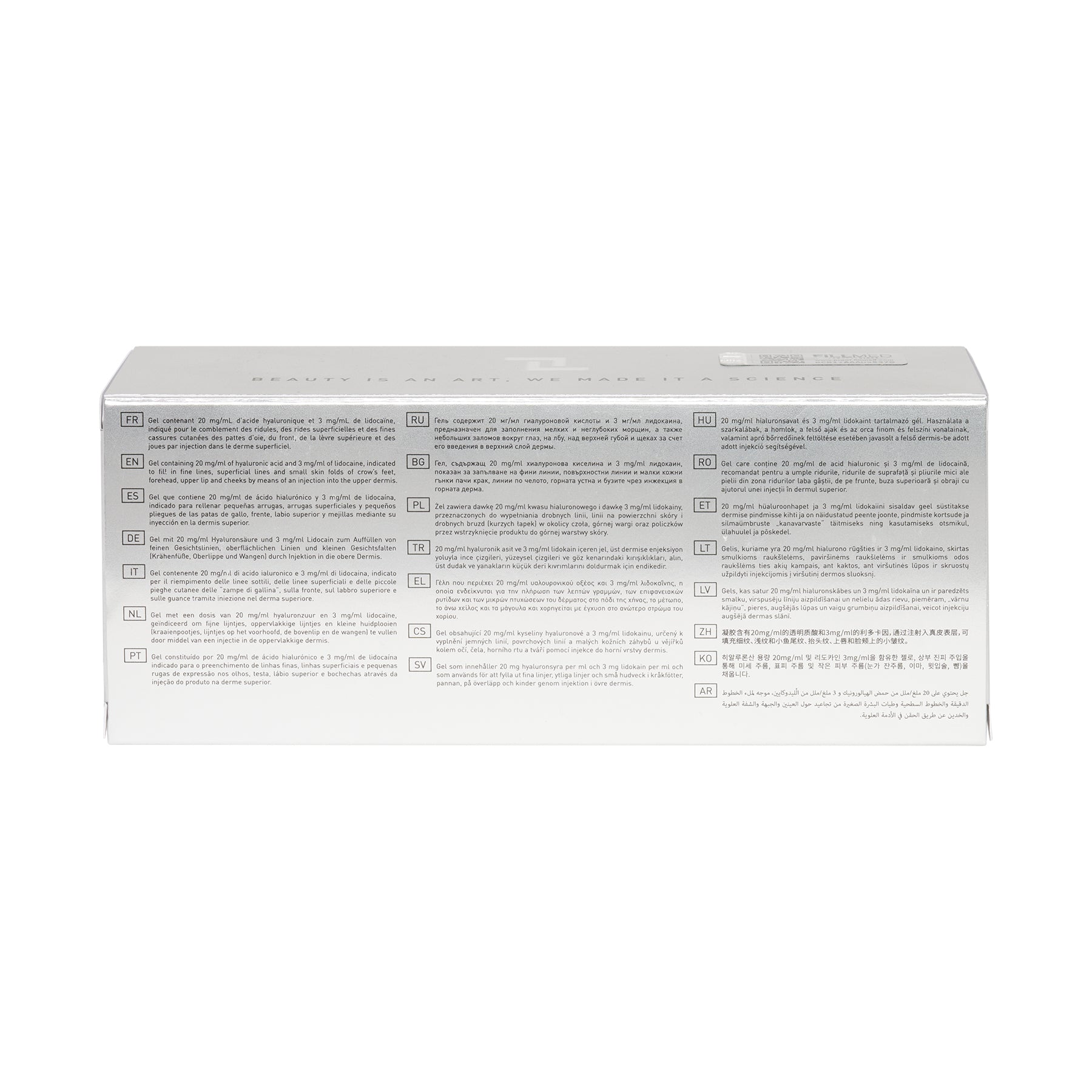 Laboratoires FIll-MED - Fillmed Art Filler Fine Lines 2 x 1 ml - DANYCARE