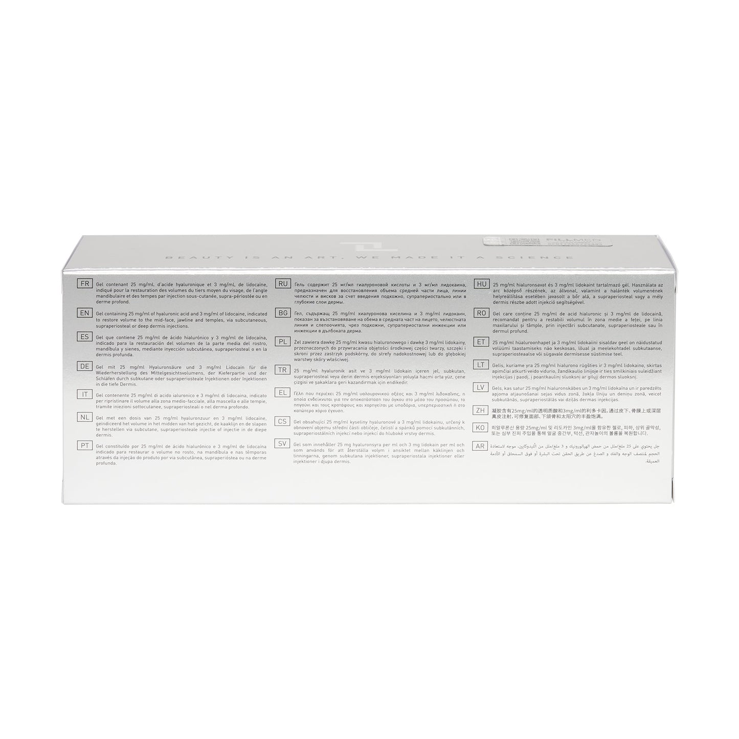 Laboratoires FIll-MED - Fillmed Art Filler Volume 2 x 1,2 ml - DANYCARE