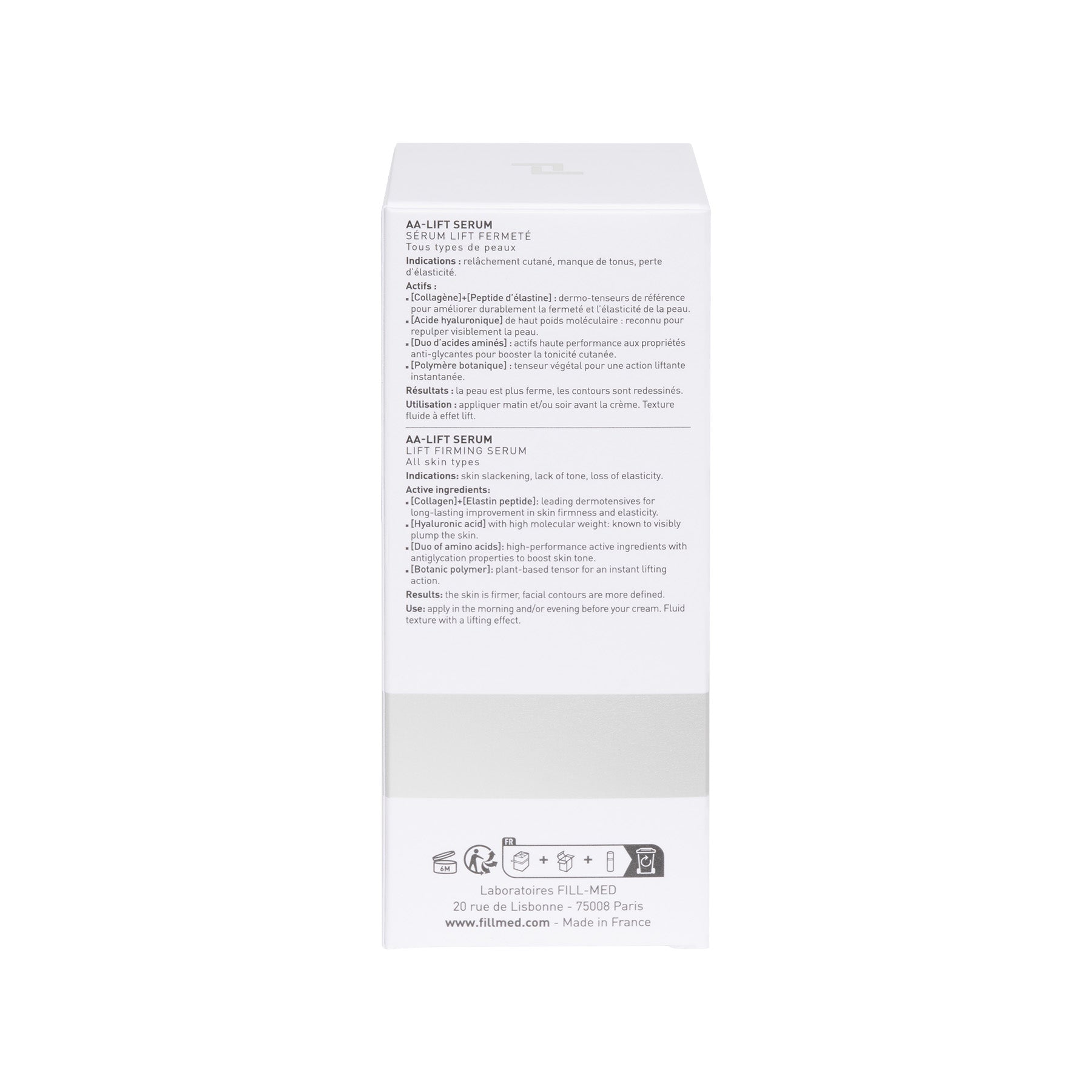 Laboratoires FIll-MED - Fillmed Skin Perfusion AA-Lift Serum 30 ml - DANYCARE