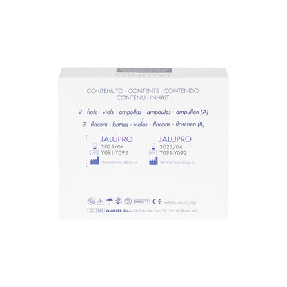 Professional Derma SA - Jalupro Dermal Biorevitalizer – 2 Ampullen à 30mg & 2 Flaschen à 100mg - DANYCARE