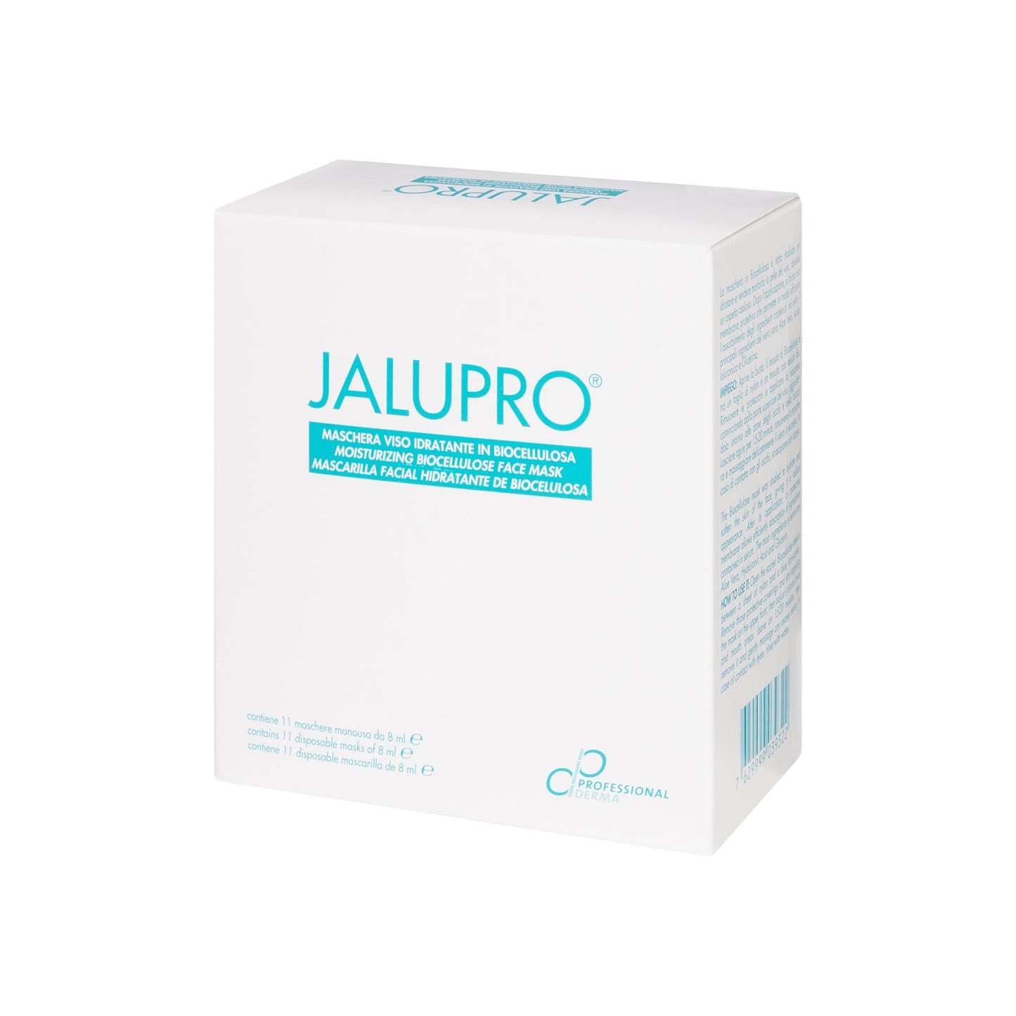 Professional Derma SA - Jalupro Moisturizing Biocellulose Gesichtsmasken 11 x 8 ml - DANYCARE