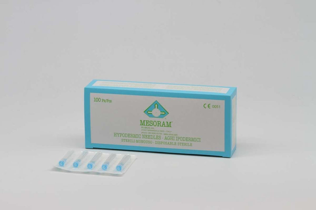 MESORAM - MESORAM Micro-Injektions-Nadeln 27G/0,40x4mm, 100 Stk. - DANYCARE